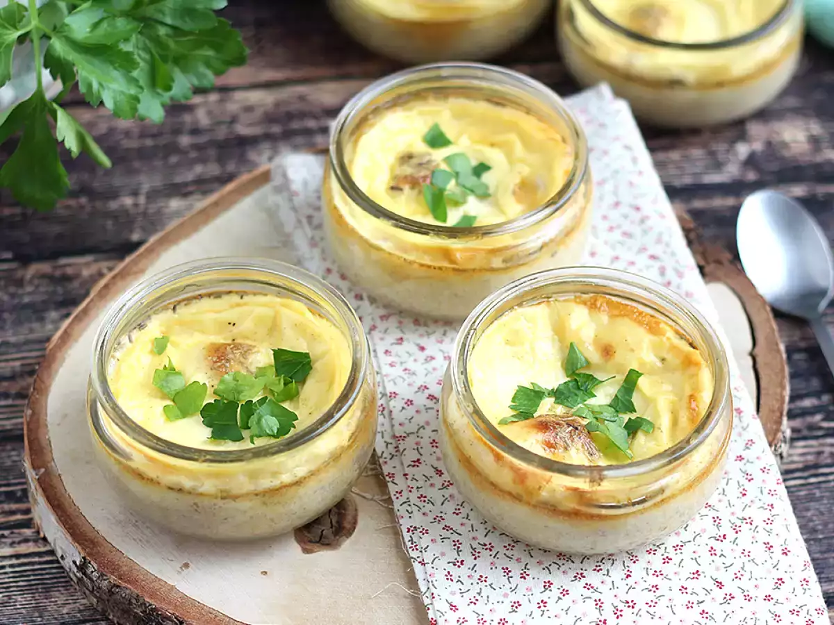 Recette Petits flans au thon