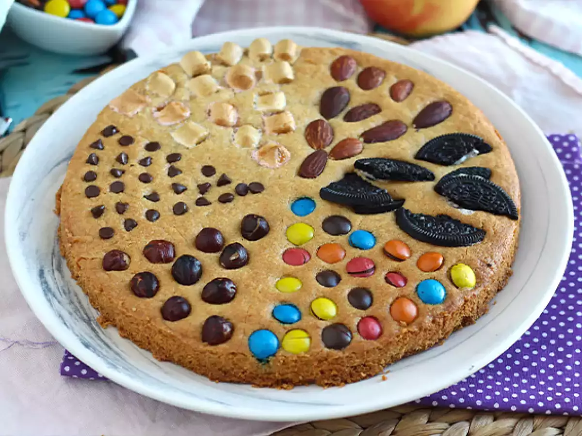 Recette Cookie géant à partager