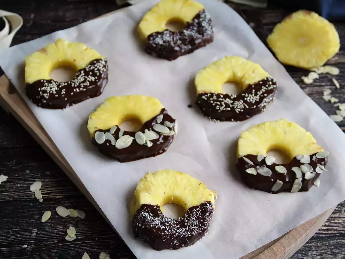 Recette Ananas au chocolat: le dessert parfait à faire avec les enfants