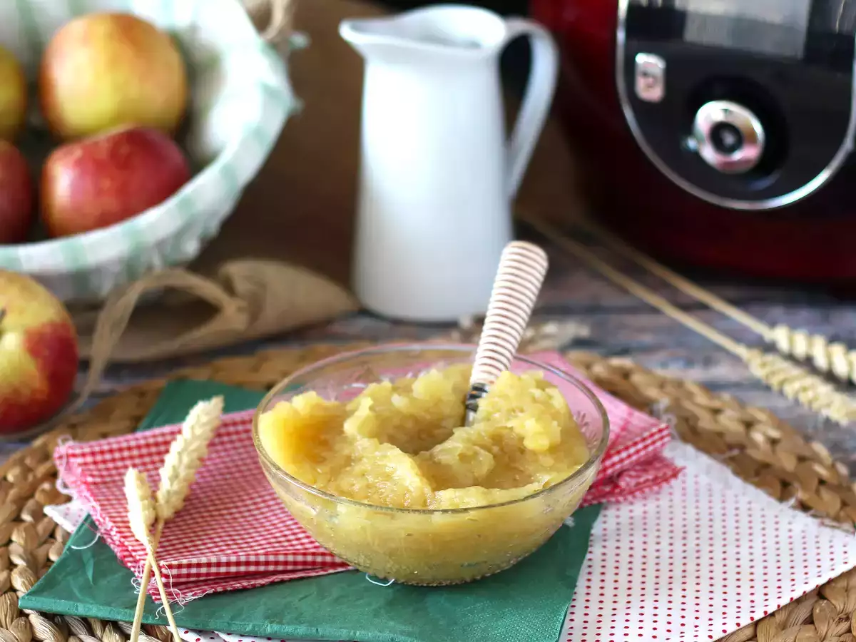 Recette Compote de pommes au cookeo