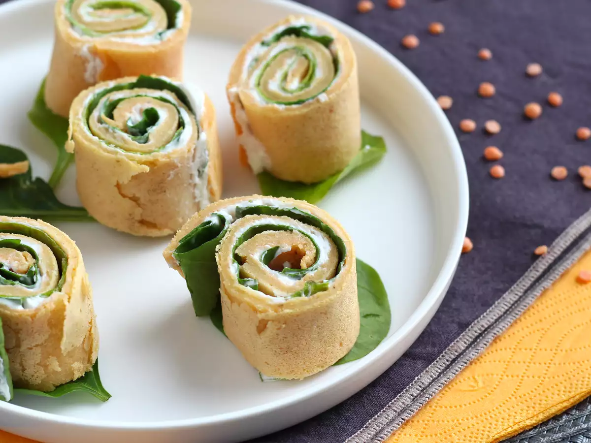Recette Galettes de lentilles corail - avec seulement 2 ingrédients !