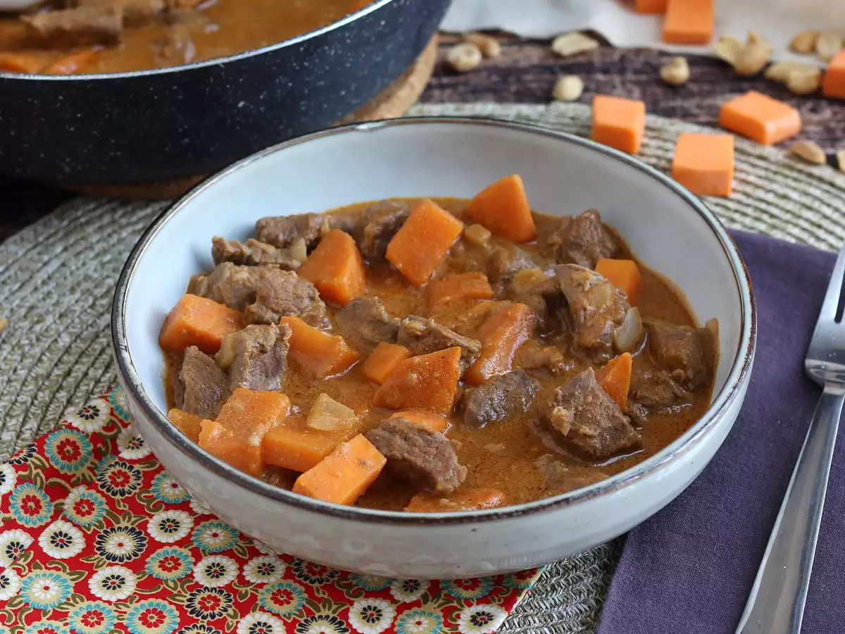 Recette Boeuf au mafé (la version facile et toujours aussi savoureuse !)