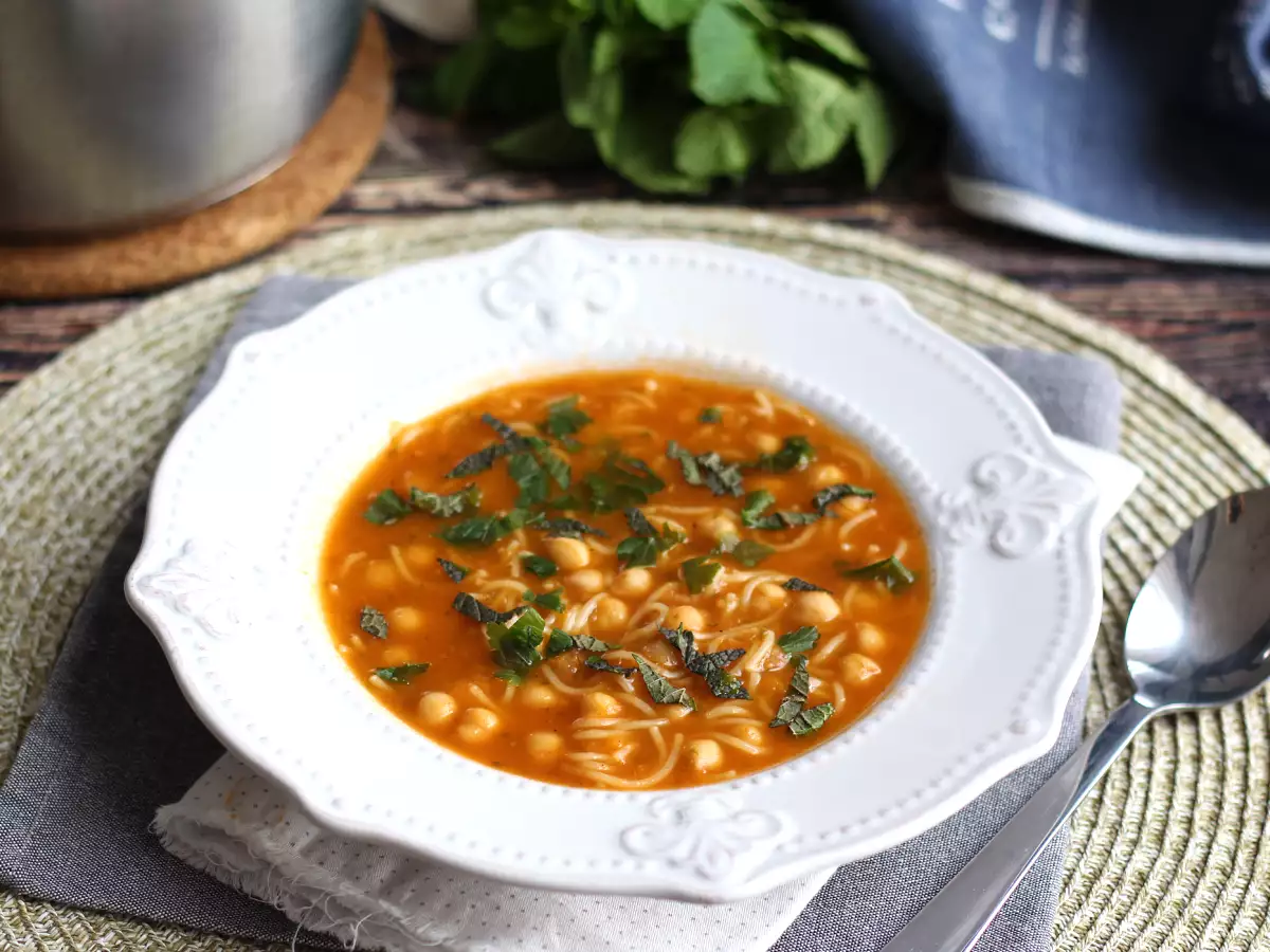 Recette Chorba végétarienne, la soupe parfumée et savoureuse par excellente !