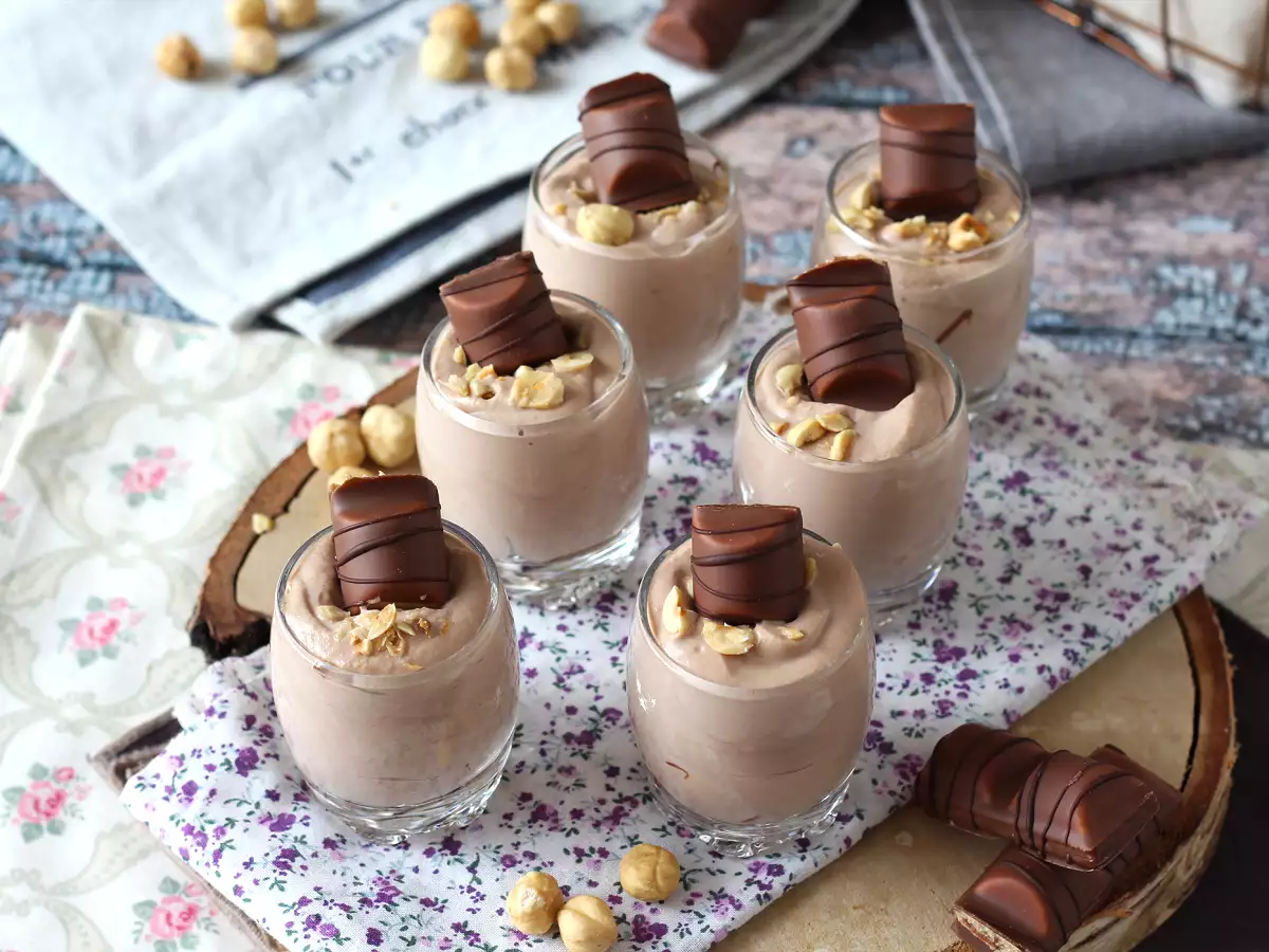 Recette Verrines kinder bueno super gourmandes et sans cuisson