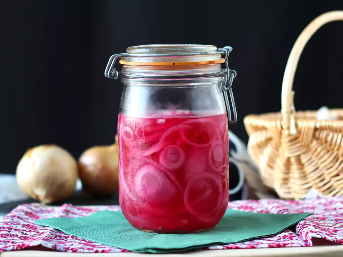 Recette Pickles d'oignon rouges, parfaits pour rehausser vos plats !