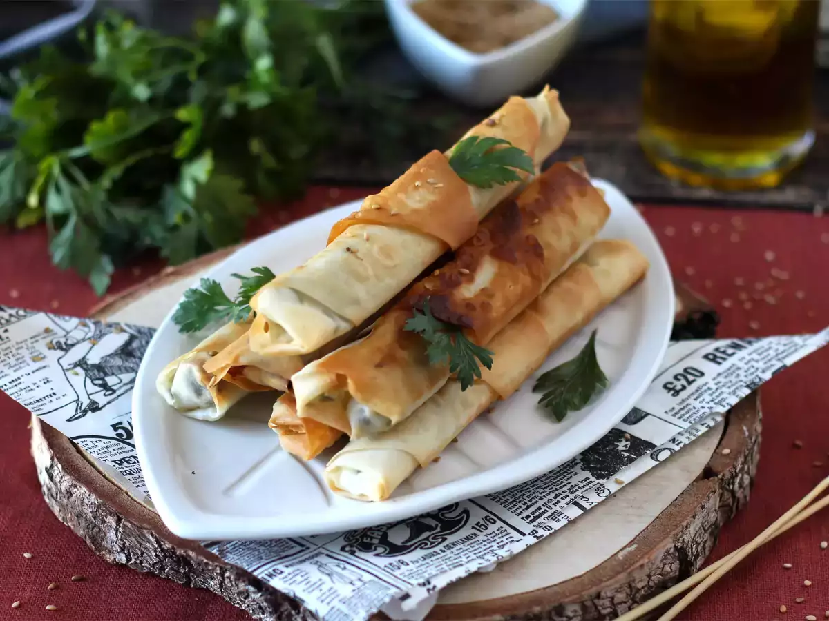 Recette Börek, les bricks turques à la feta et au persil