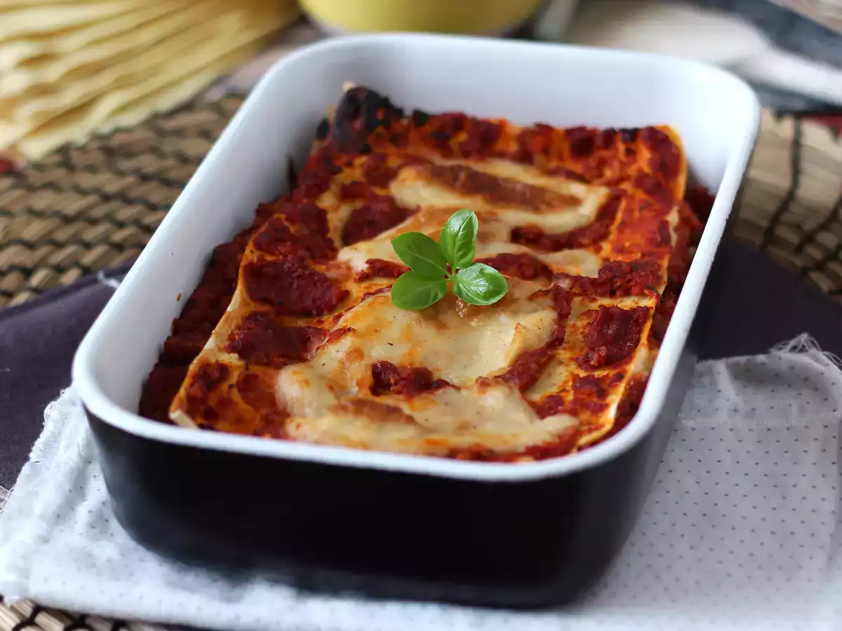 Recette Lasagnes végétariennes (vous n'y verrez que du feu !)