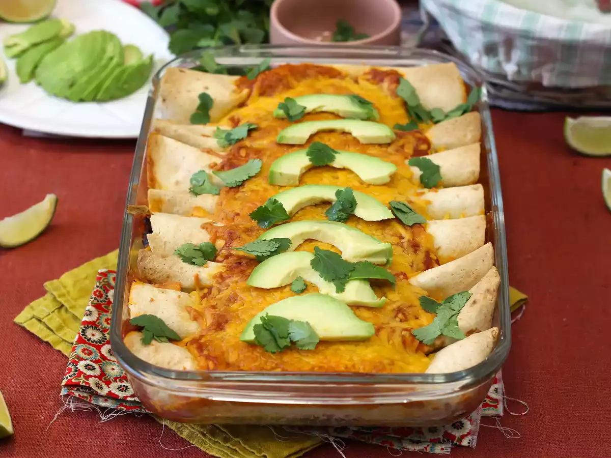 Recette Enchiladas végétariennes
