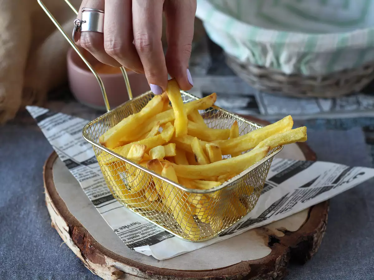 Recette Frites surgelées au air fryer ultra croustillantes !