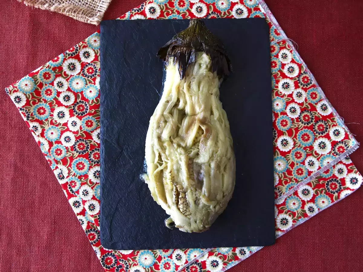 Recette Comment rôtir et peler facilement une aubergine au air fryer? la méthode trop facile!