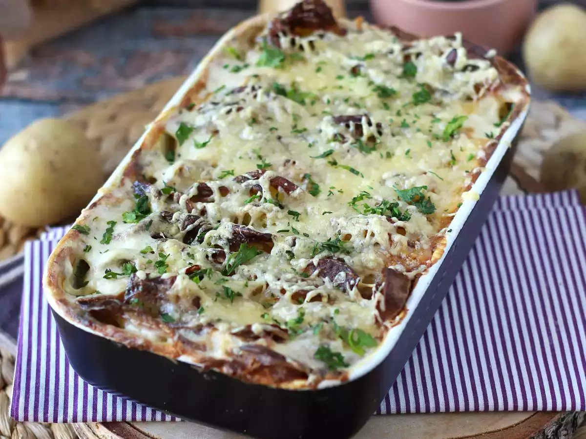 Recette Gratin de pommes de terre au air fryer