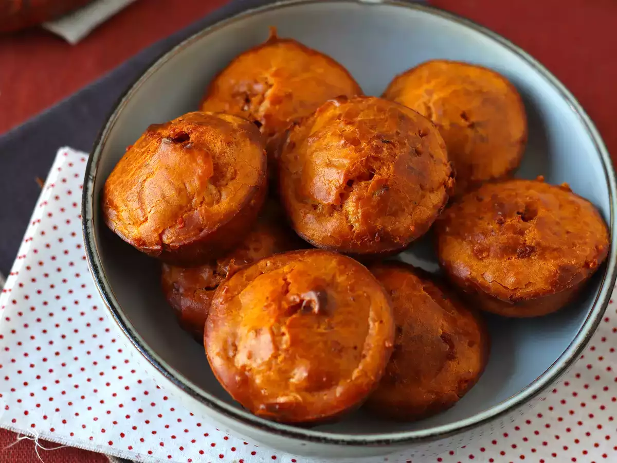 Recette Muffins au chorizo, moelleux et épicés