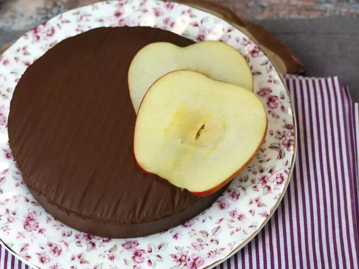 Recette Fudge pomme chocolat, le dessert super facile à faire avec seulement 2 ingrédients!