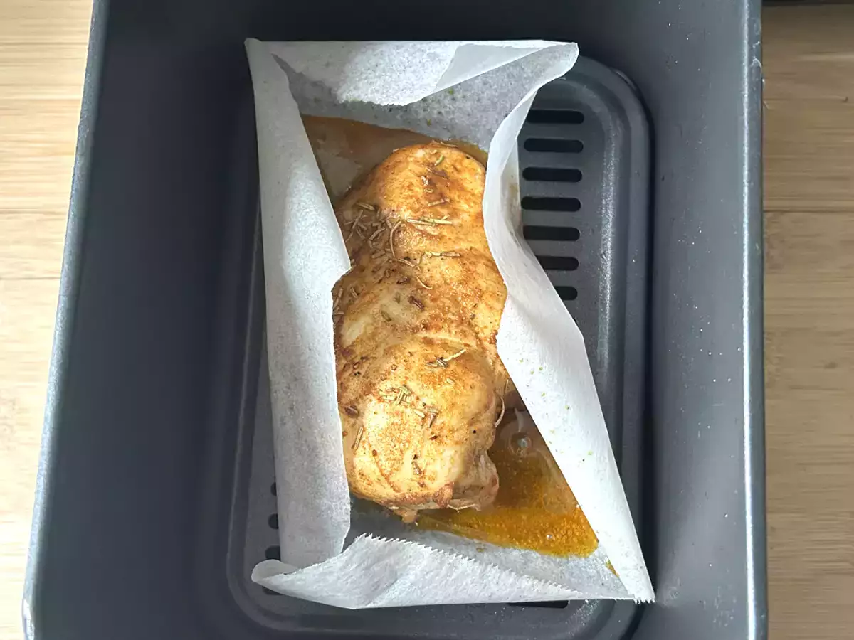 Recette Comment cuire un blanc de poulet au air fryer?