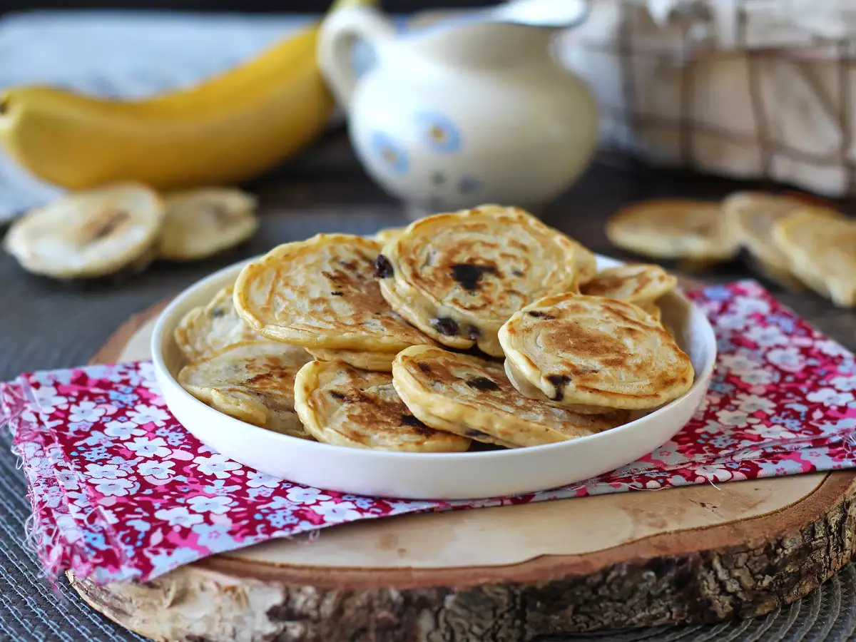 Recette Pancakes à la banane sans sucre ajouté parfaits pour le petit déjeuner!