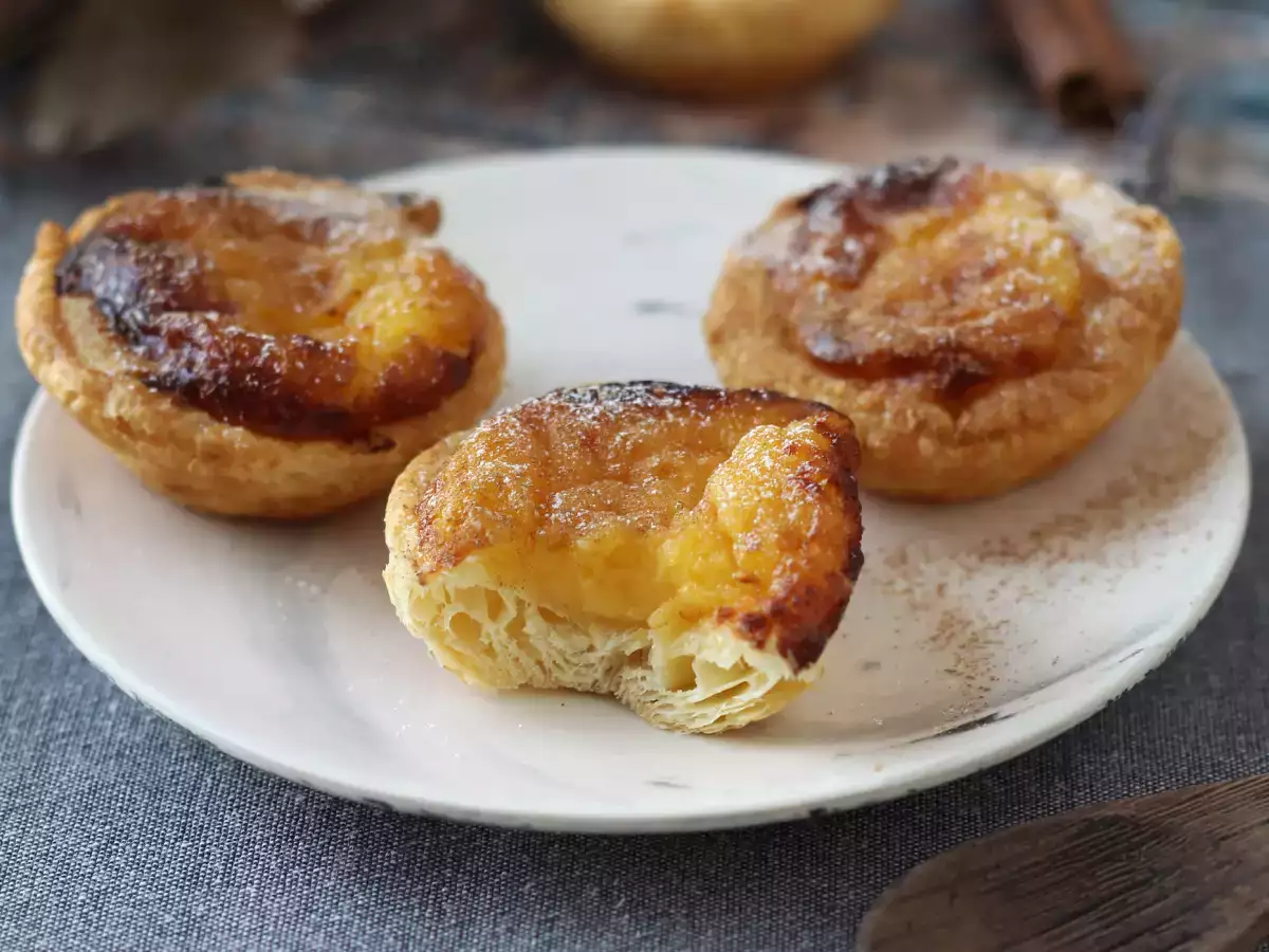 Recette Pastéis de nata au airfryer - les petits flans portugais rapides à préparer!