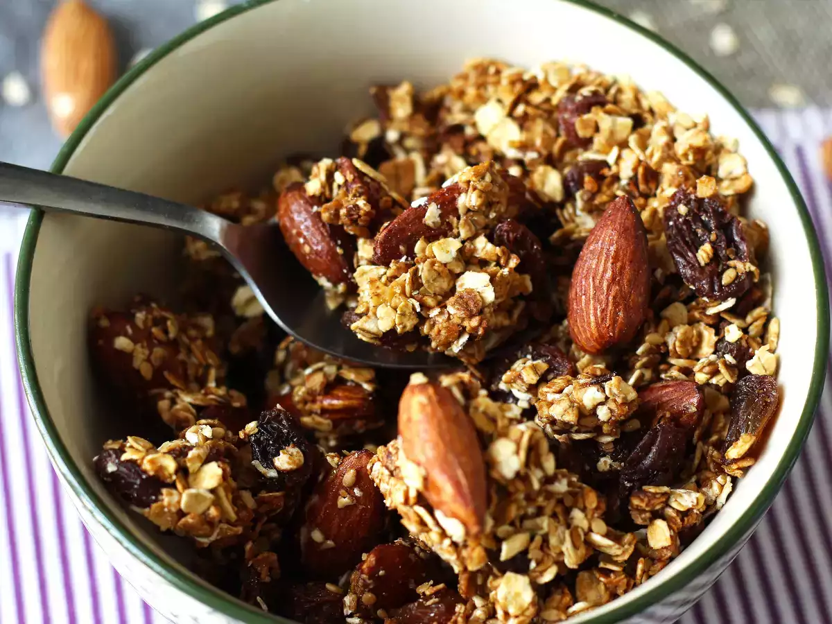 Recette Granola express au airfryer, pour faire croustiller ton petit-déjeuner