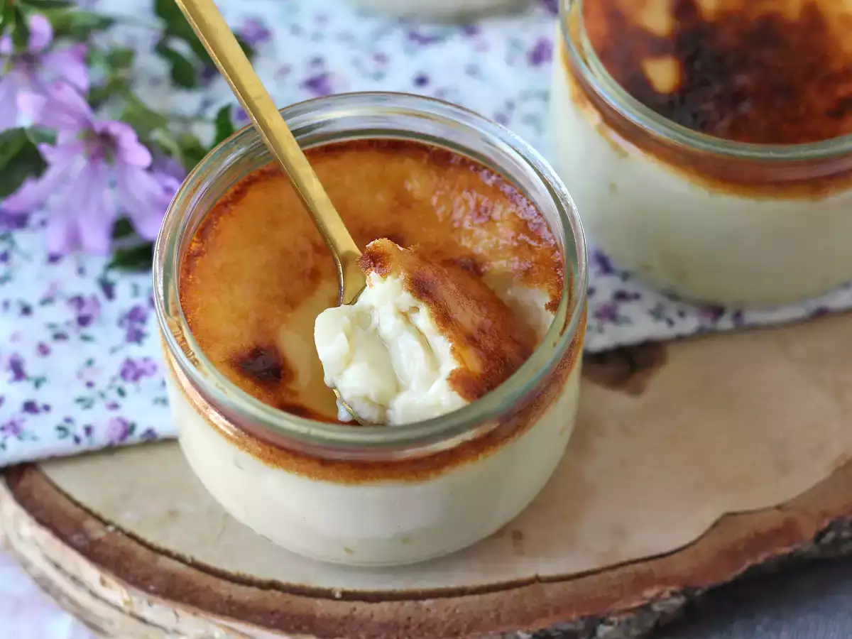 Recette Crème aux oeufs trop facile au airfryer!