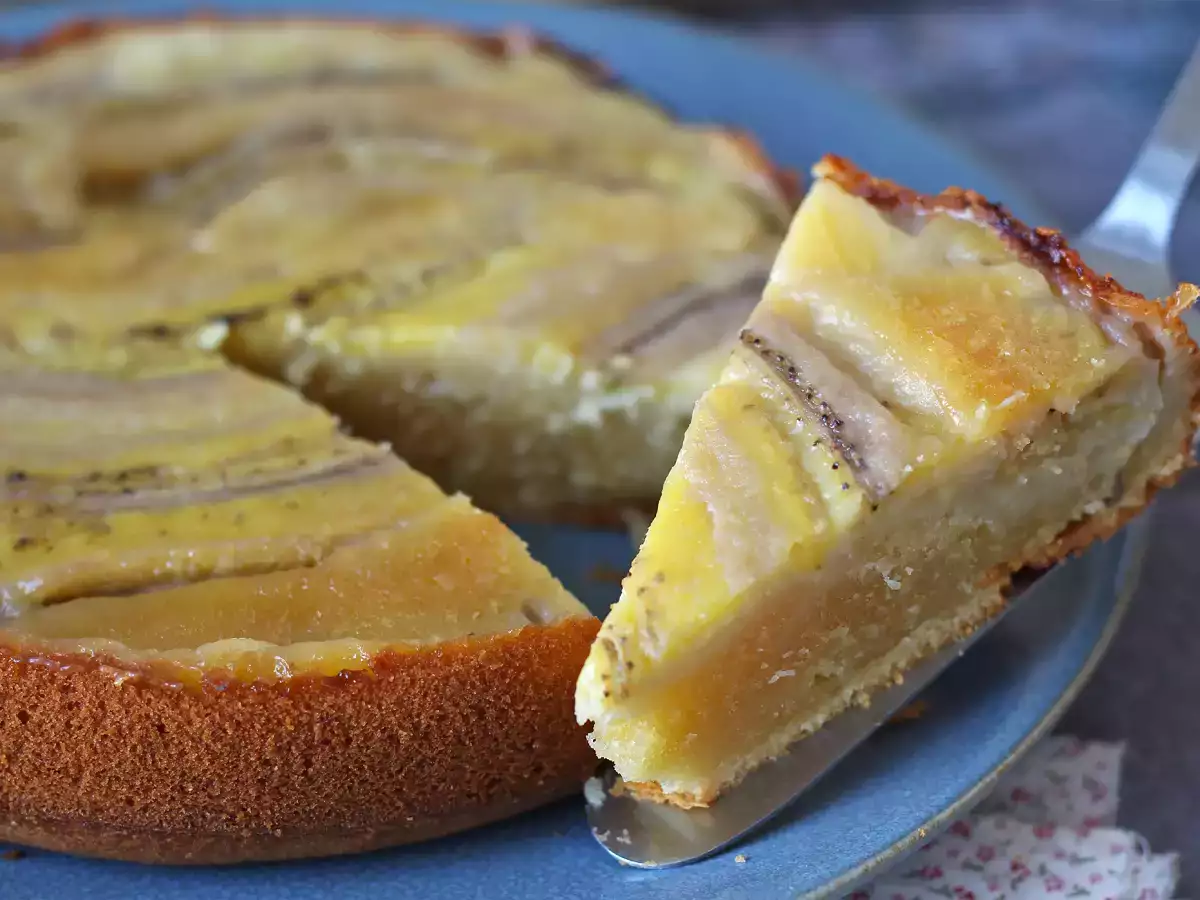 Recette Gâteau renversé à la banane extra fondant