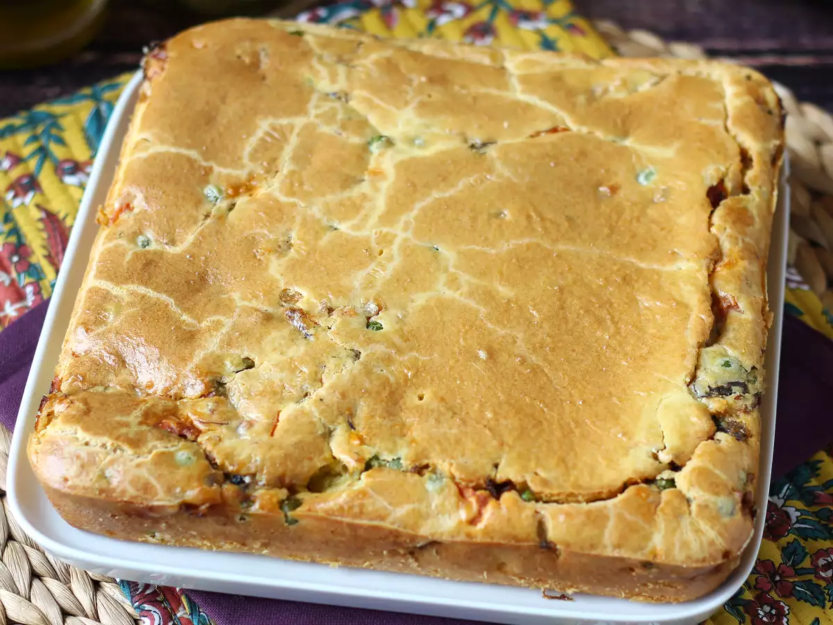 Recette Pâte à cake salé au mixeur : facile, rapide et ultra moelleuse