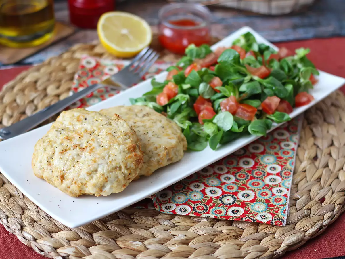 Recette Steaks de poulet au air fryer : moelleux et faciles à préparer