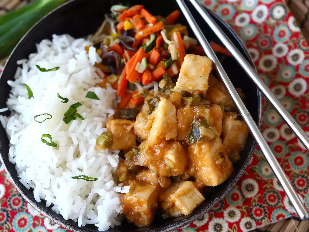 Recette Tofu général tao