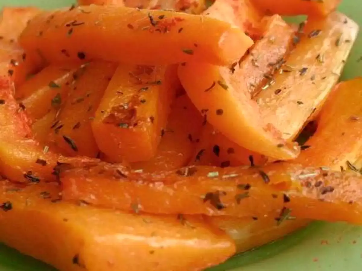 Recette Courge butternut comme des frites au four sans gluten