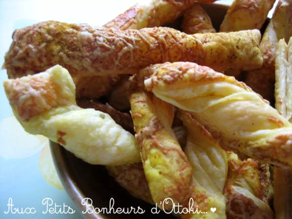 Recette Allumettes à l'indienne (apéro)
