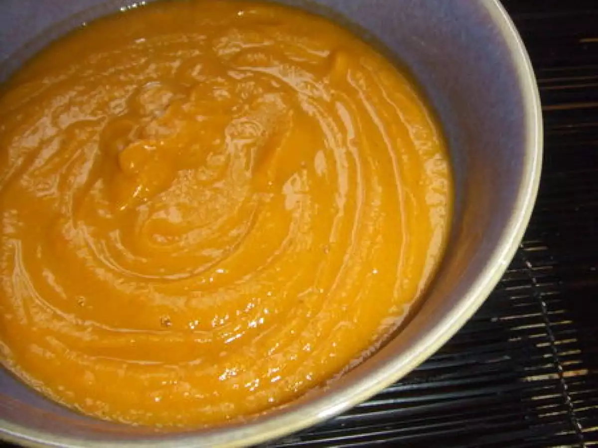 Recette Velouté de potimarron et brocoli