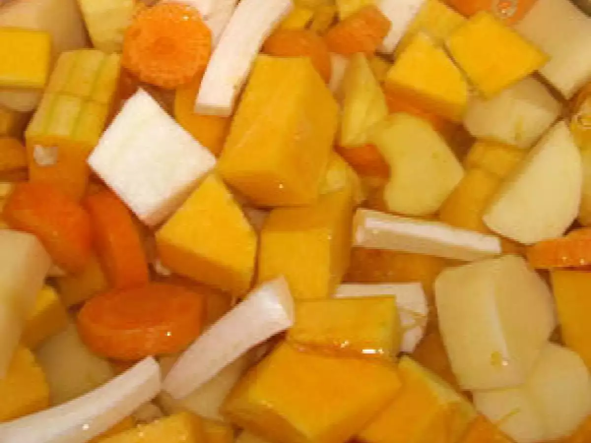 Recette Soupe à la courge butternut et au panais