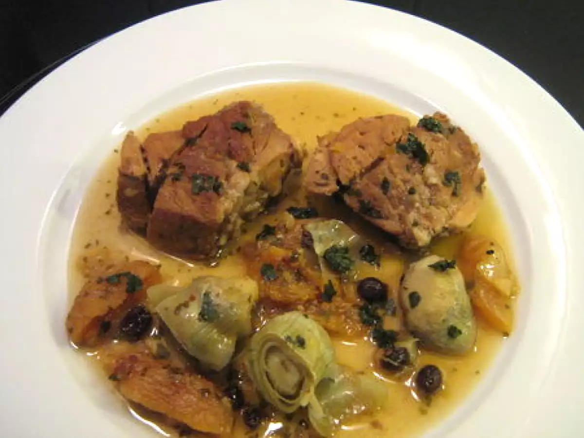 Recette Veau à la marocaine