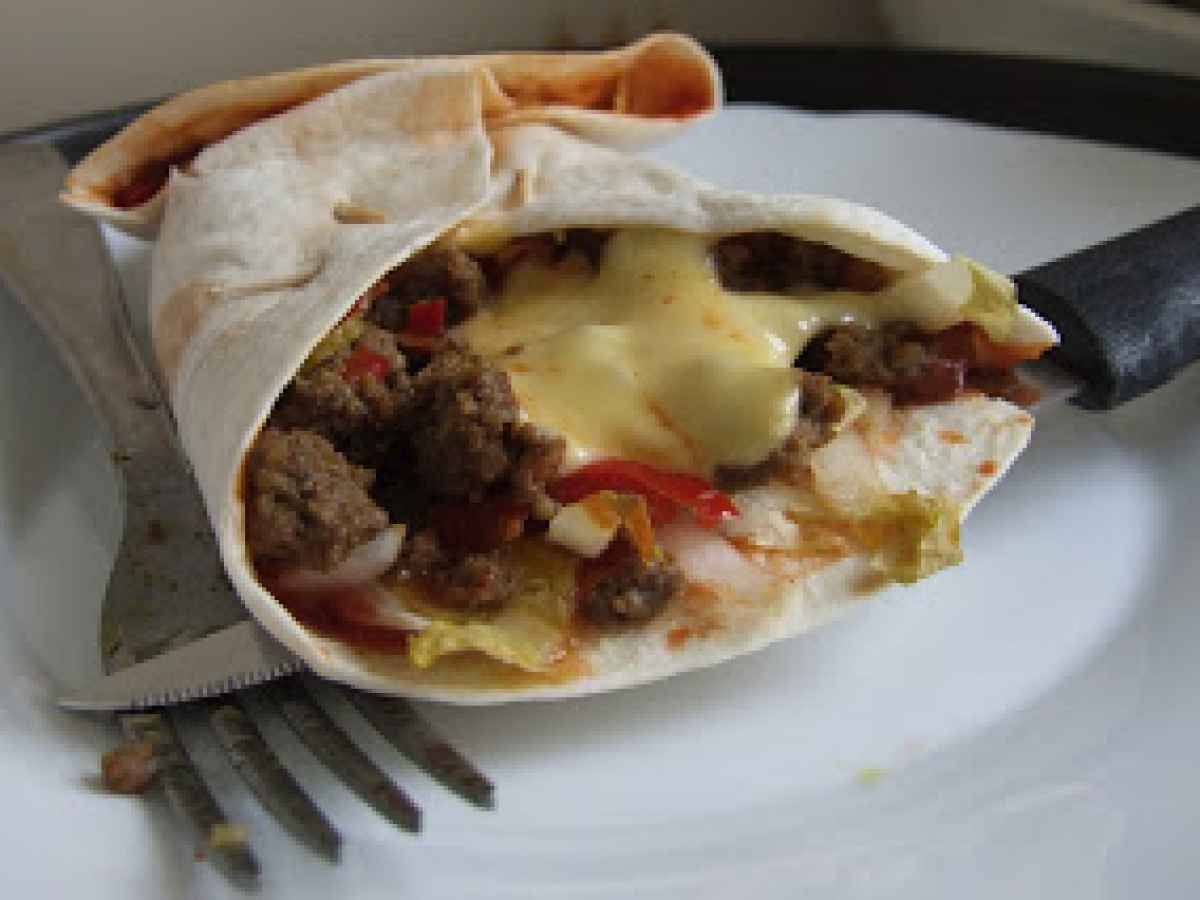 Wrap avec Viande hachée 5 recettes sur Ptitchef