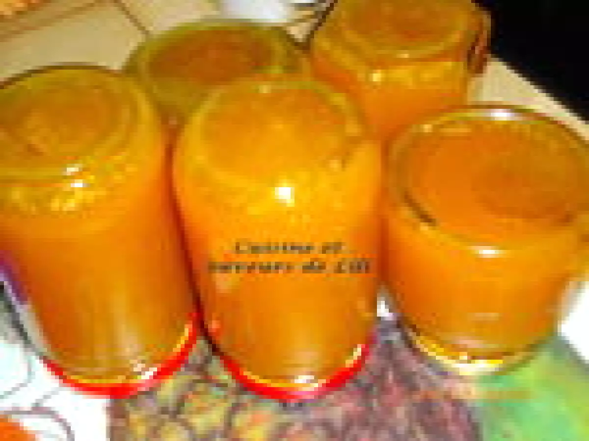 Recette Confiture de potiron et pomme à la vanille
