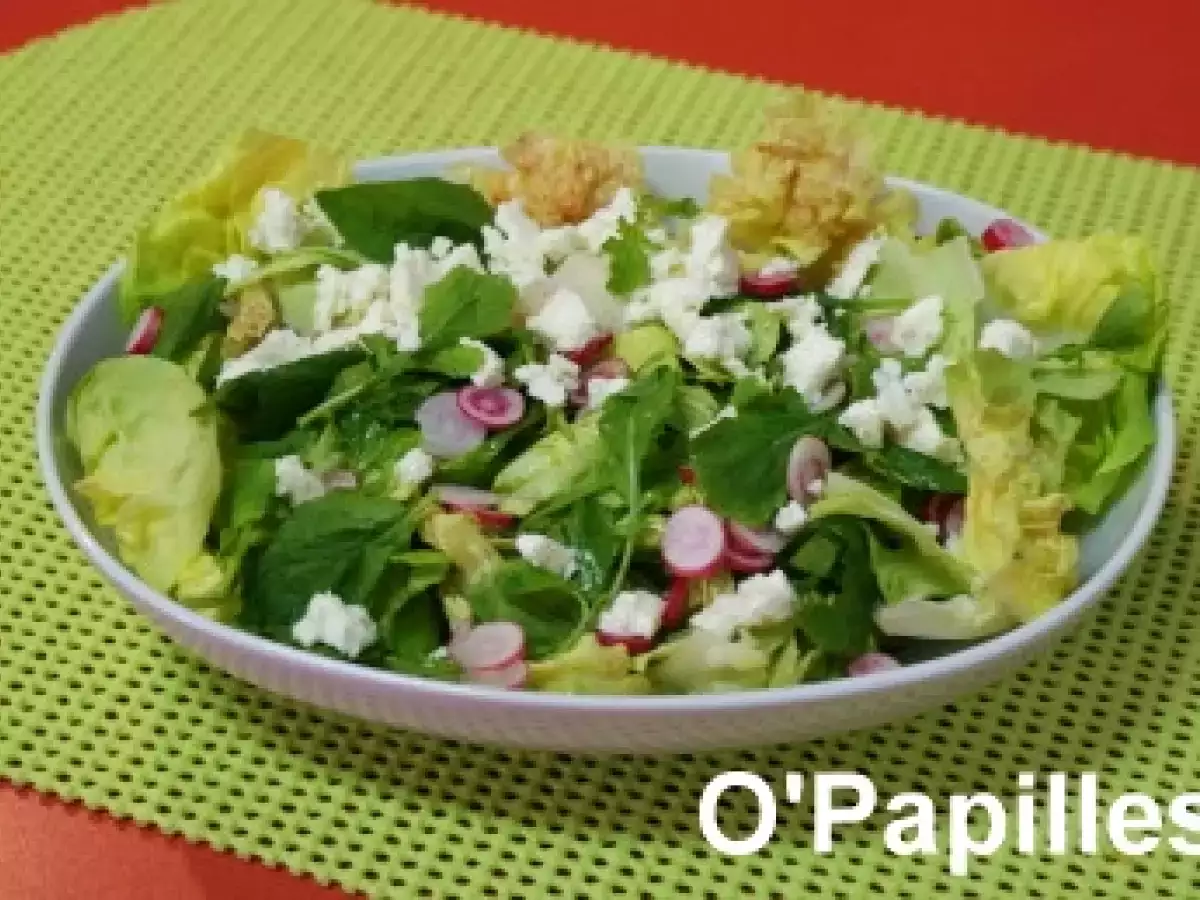 Recette Mesclun de printemps
