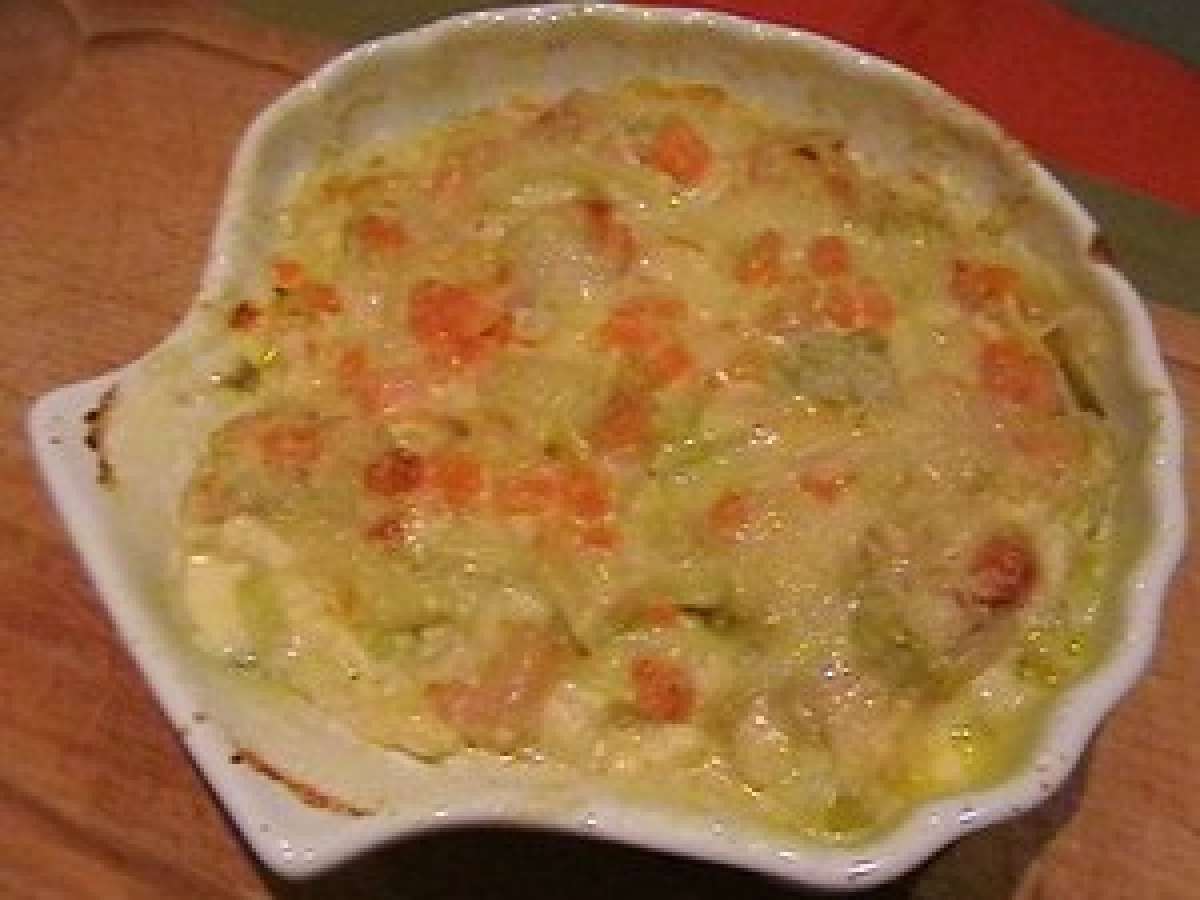 St Jacques Fondue De Poireaux
