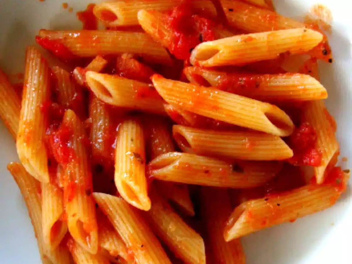 Recette Penne all'arrabbiata