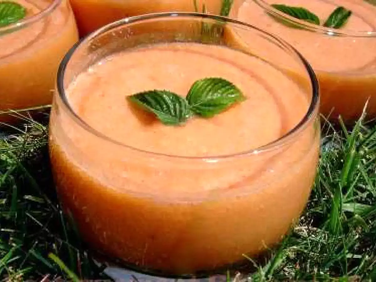 Recette Gaspacho de pastèque et tomates light