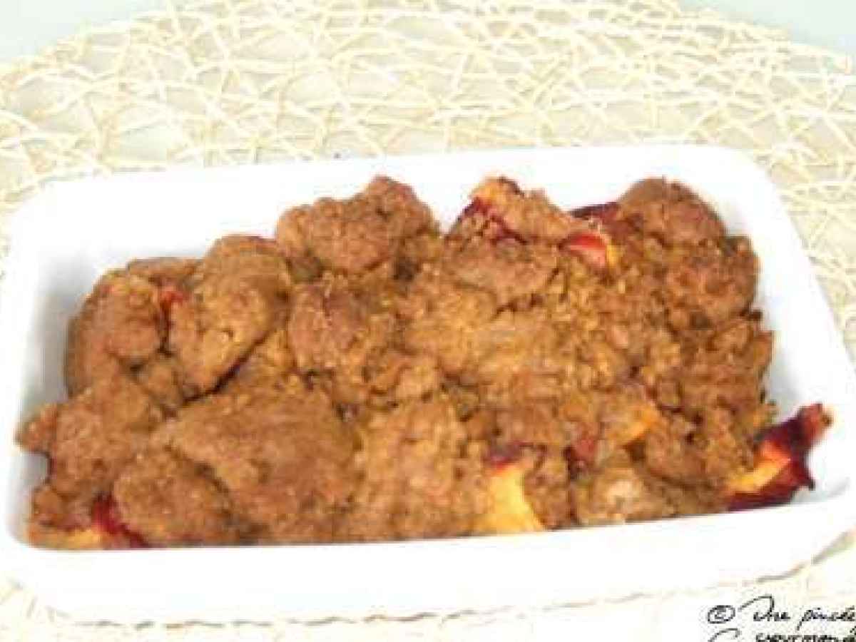 Crumble à la nectarine 9 recettes sur Ptitchef