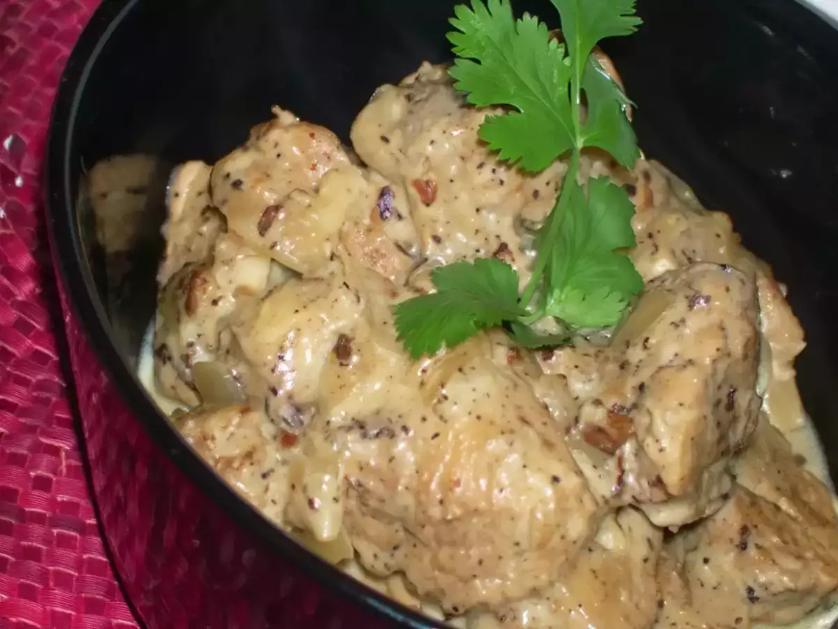 Recette Curry de porc au citron vert et au lait de coco
