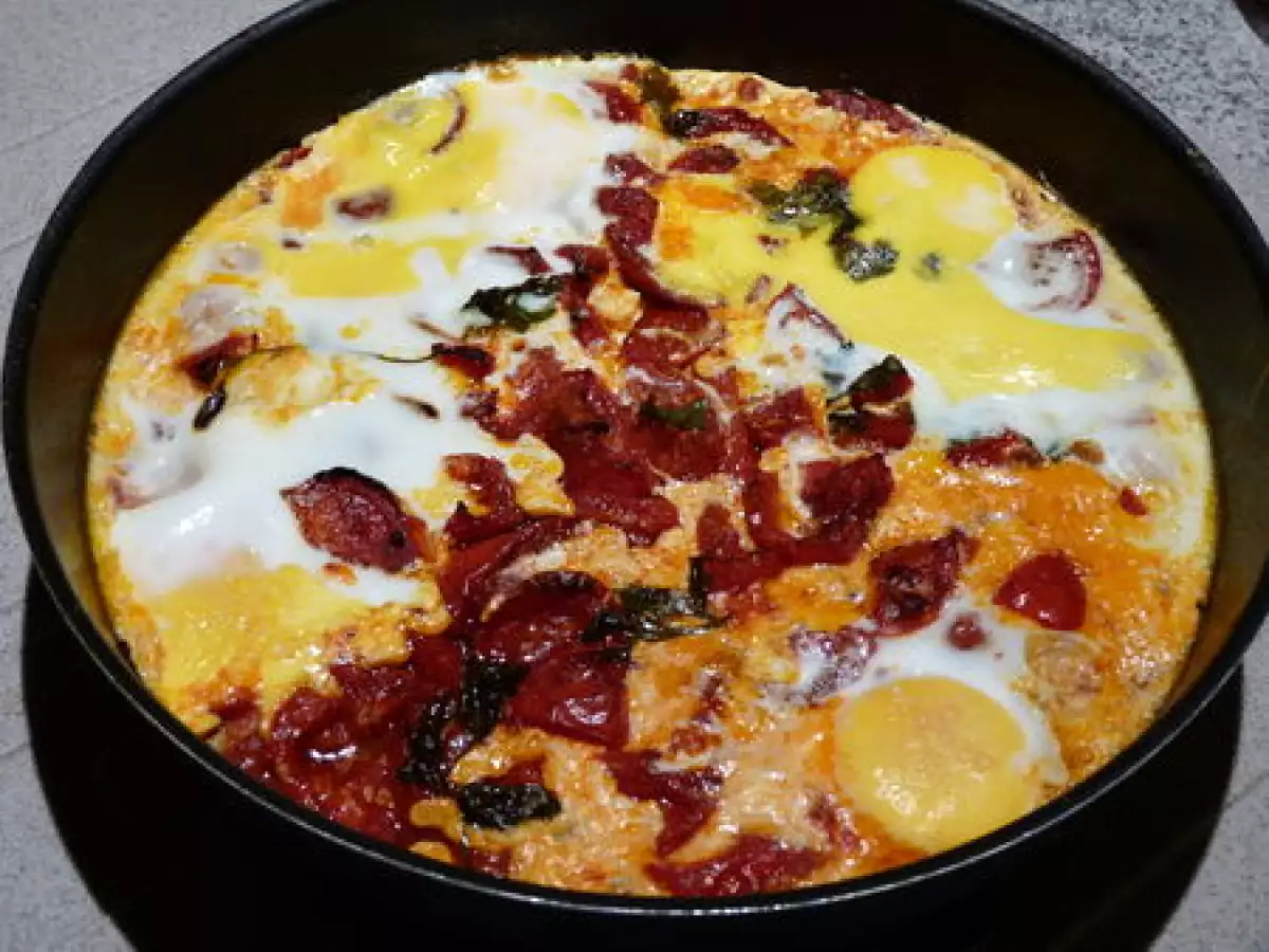 Recette Oeufs en nid de tomates