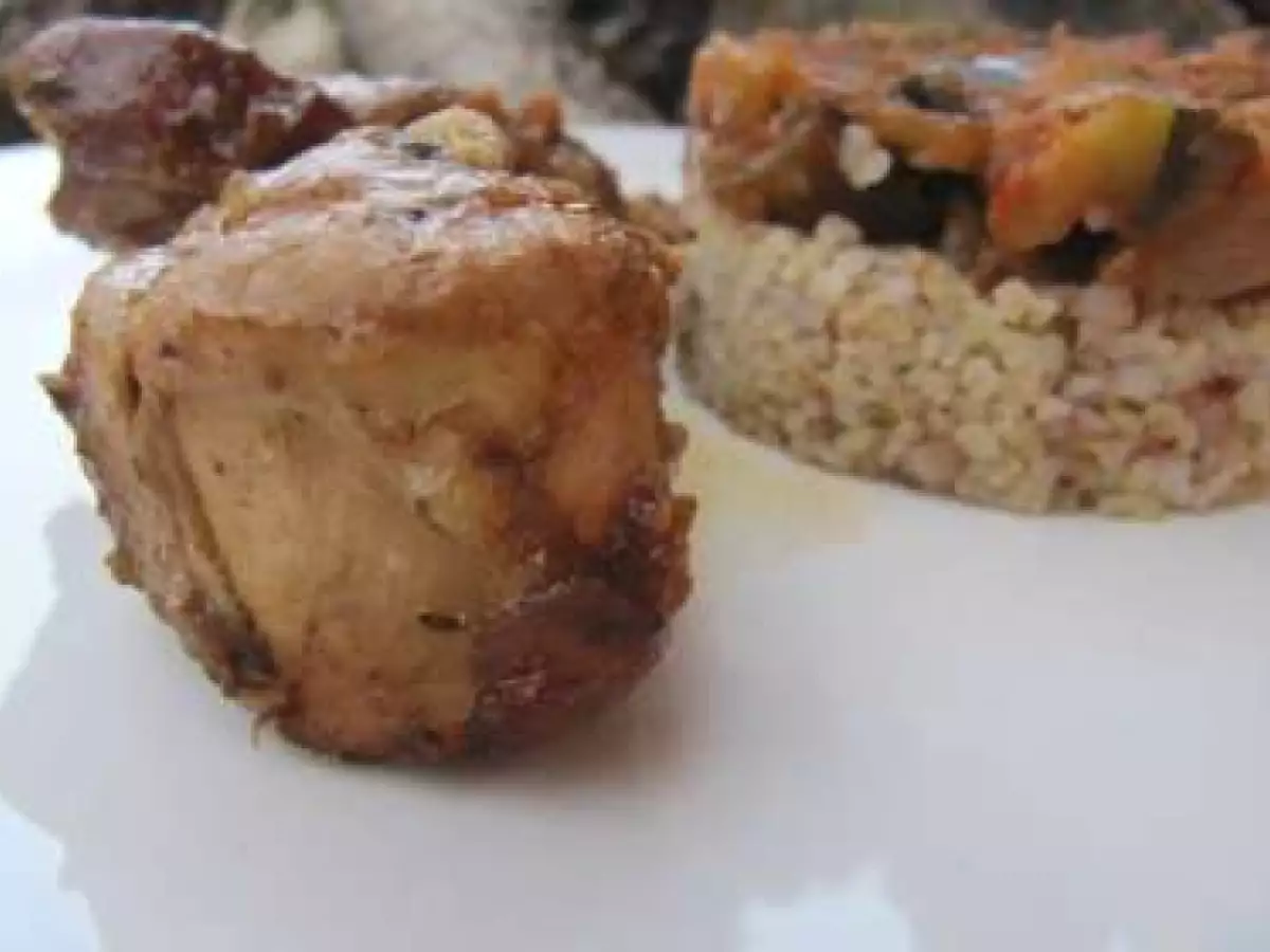 Recette Lapin confit miel balsamique
