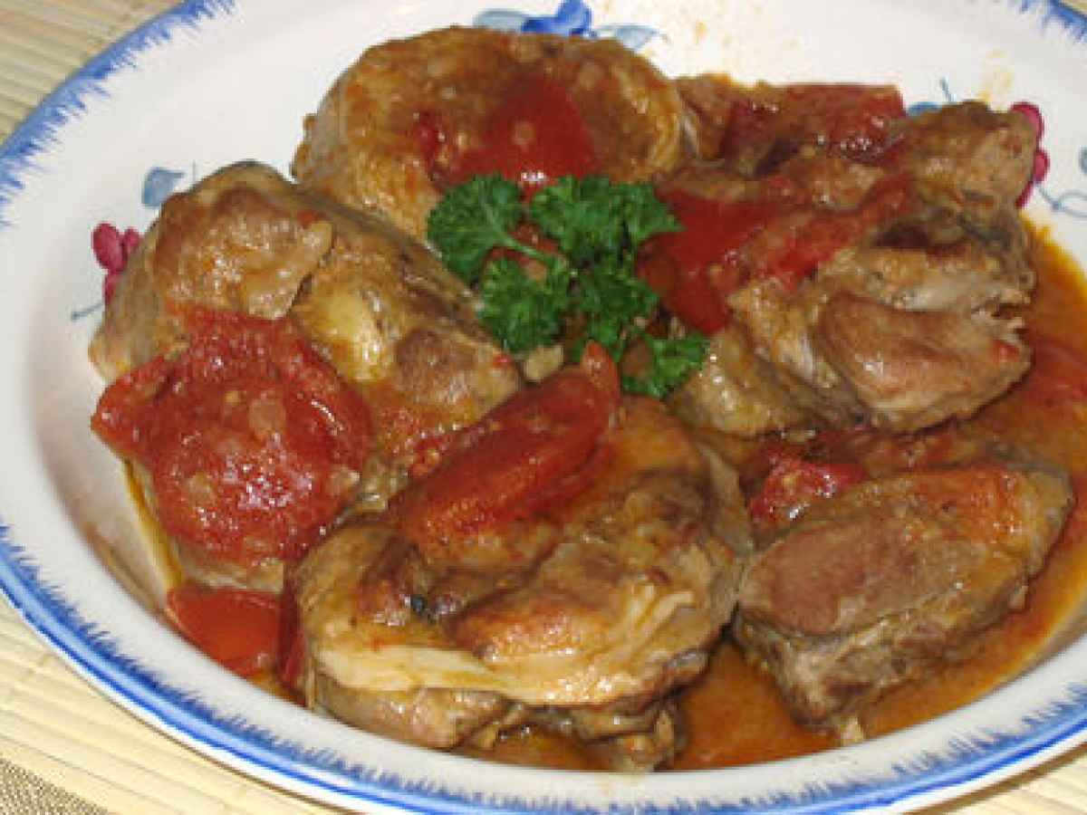 Sauté De Dinde Au Vin Blanc Et Moutarde