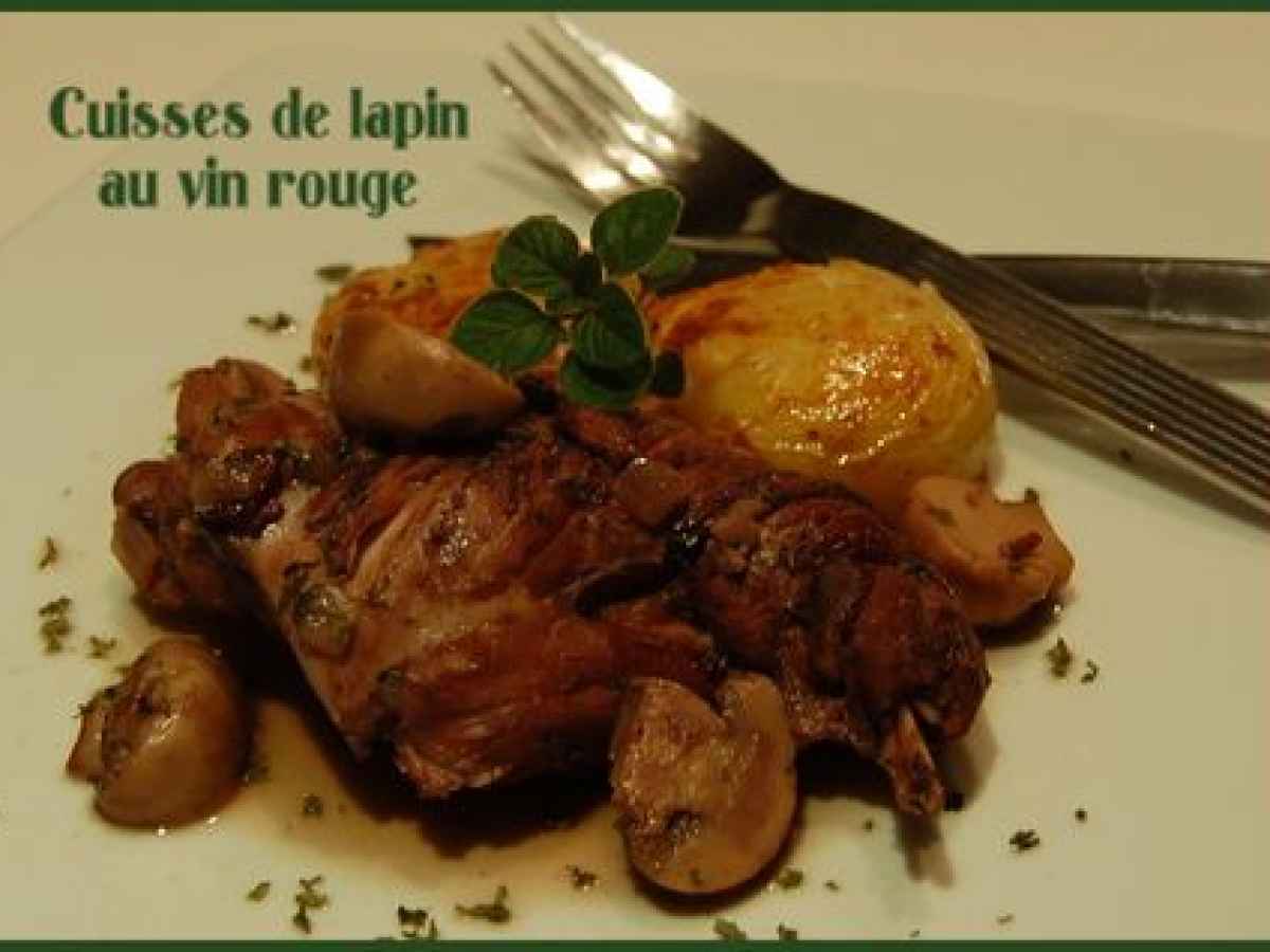 Lapin au vin rouge - 13 recettes sur Ptitchef