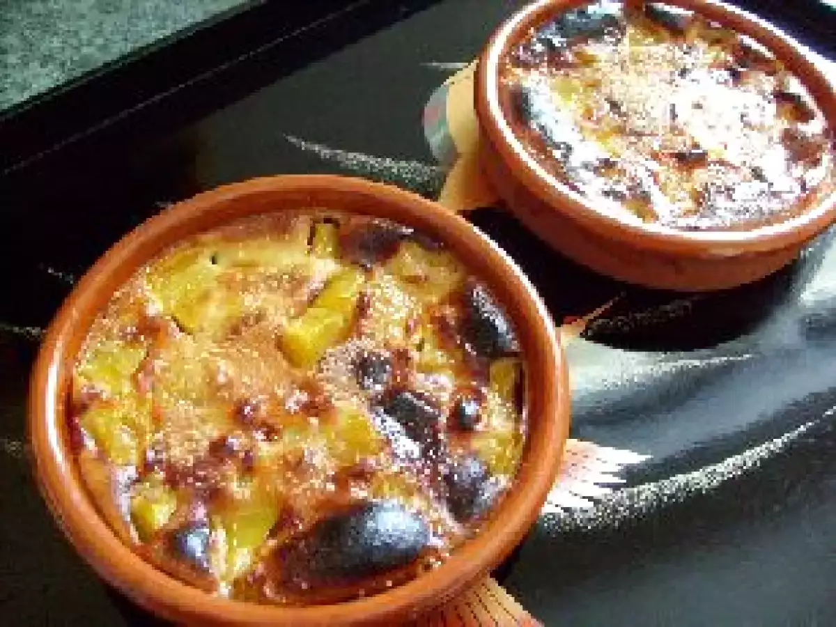 Recette Petits flans coco-mangue