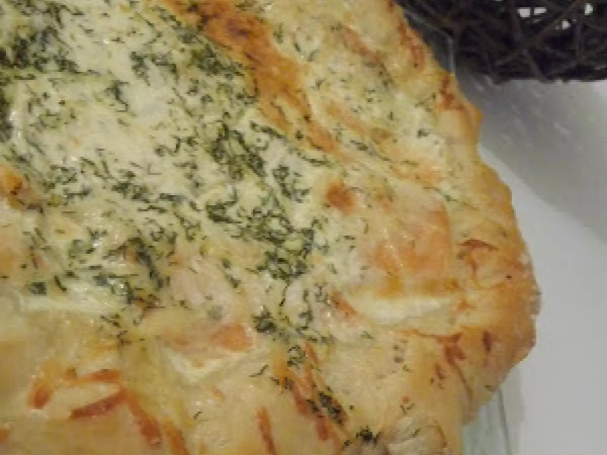 Recette Pizza nordique au saumon fumé