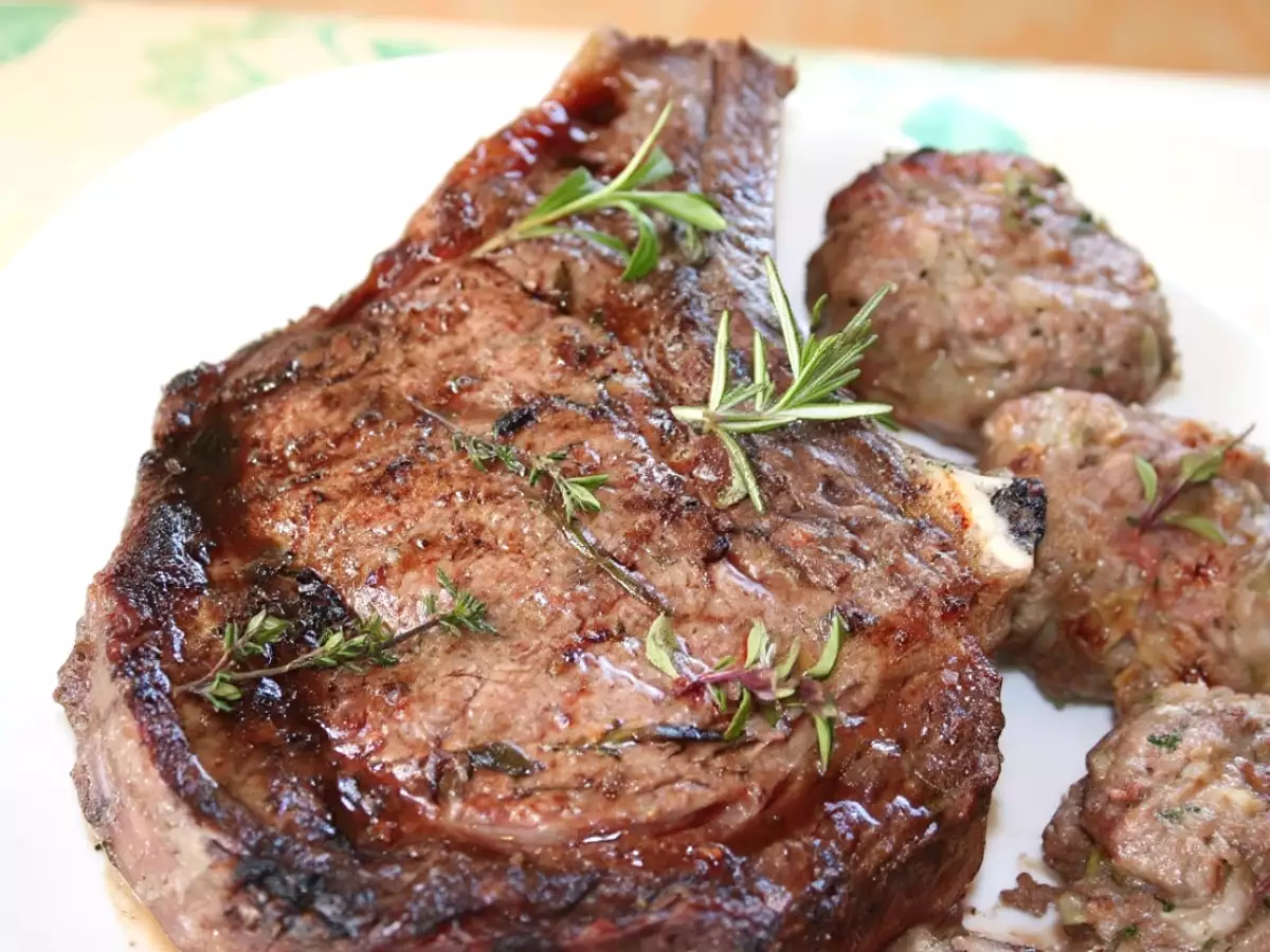 Recette Côte de boeuf au barbecue