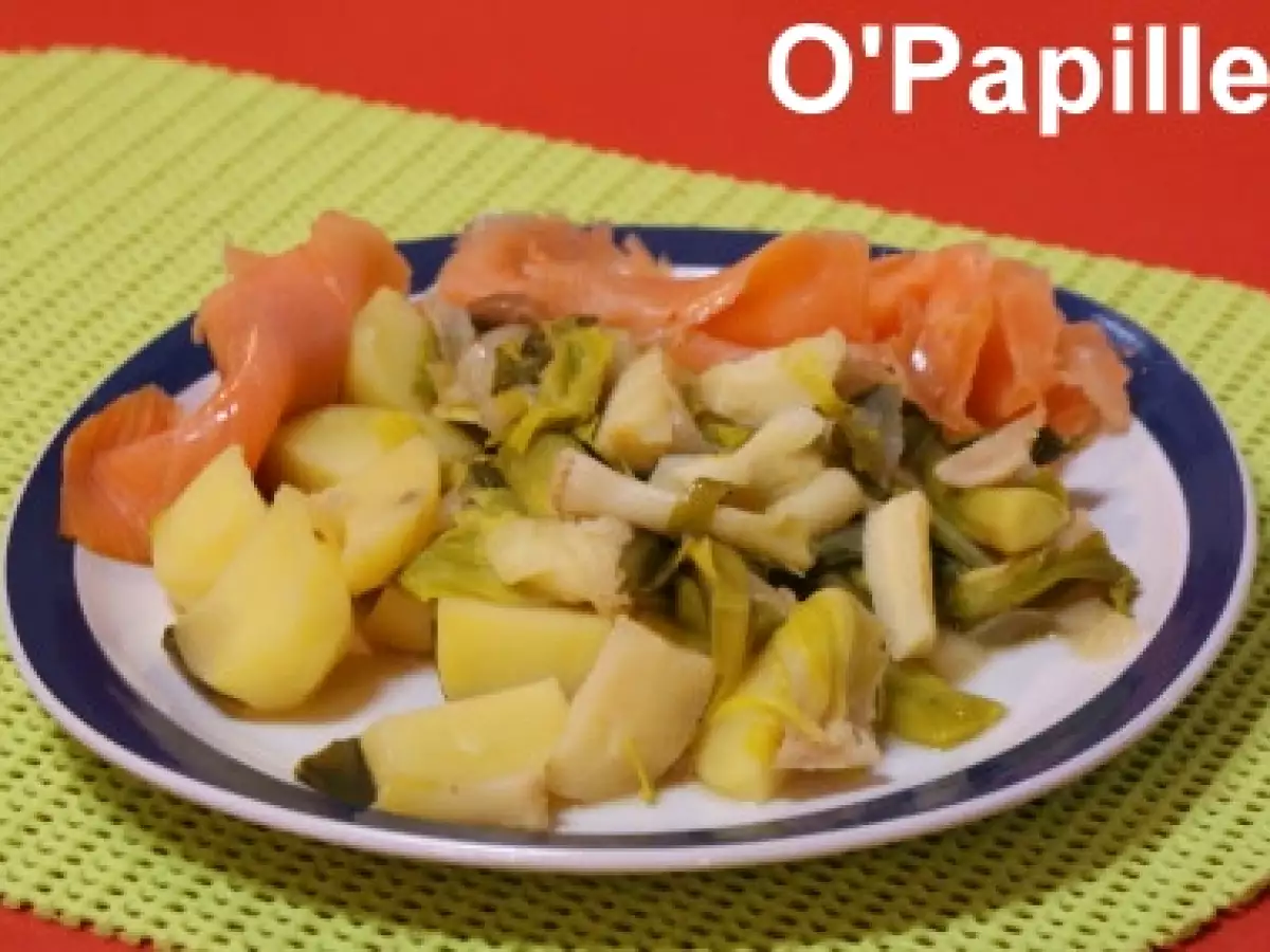 Recette Soupe de panais, pommes de terre et poireaux