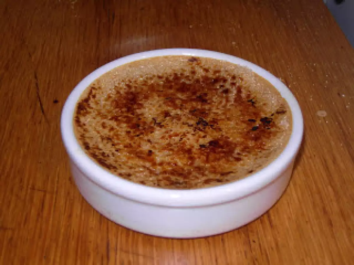 Recette Crème brulée banane chocolat