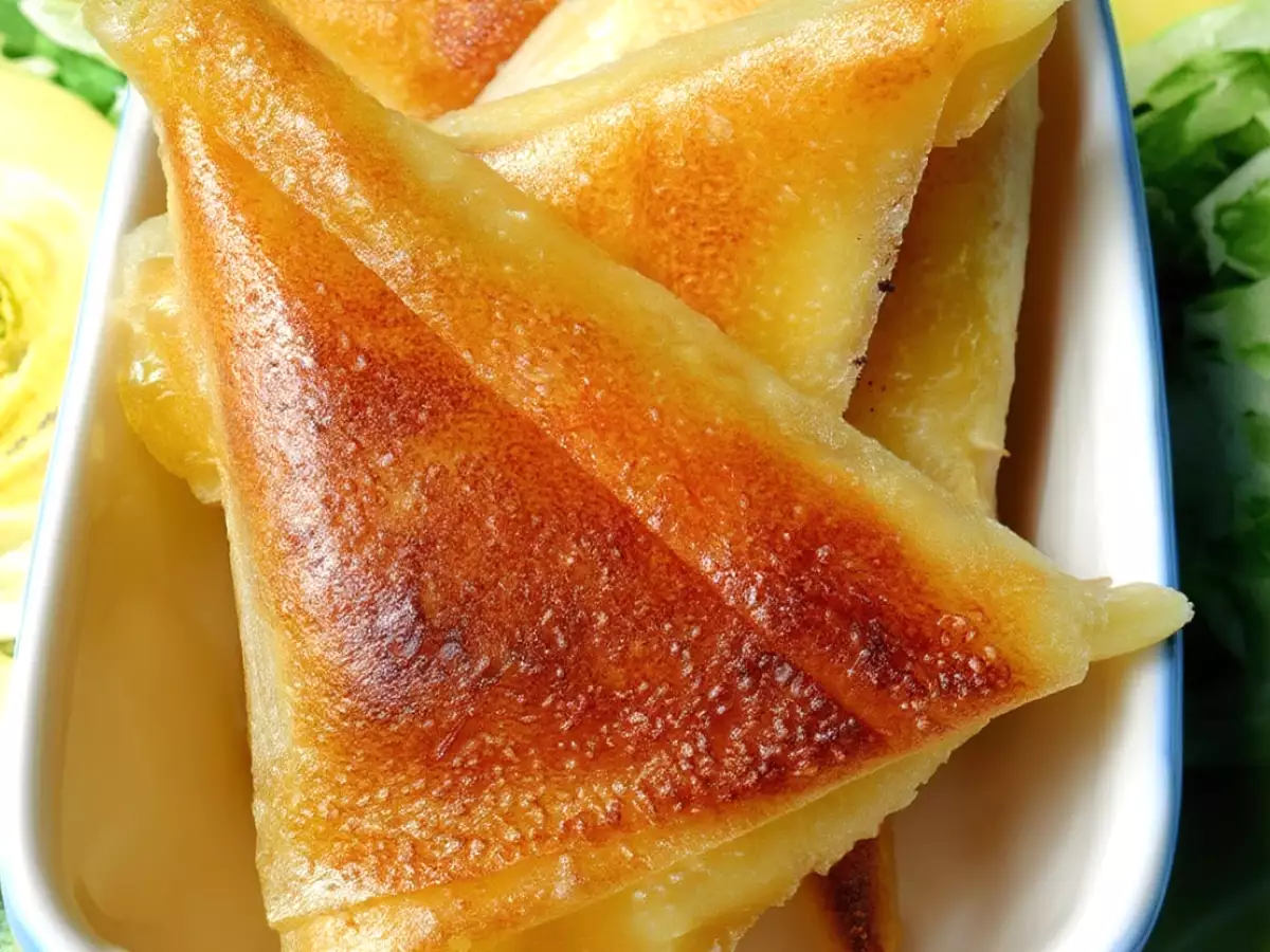 Recette Brick au fromage et aux herbes