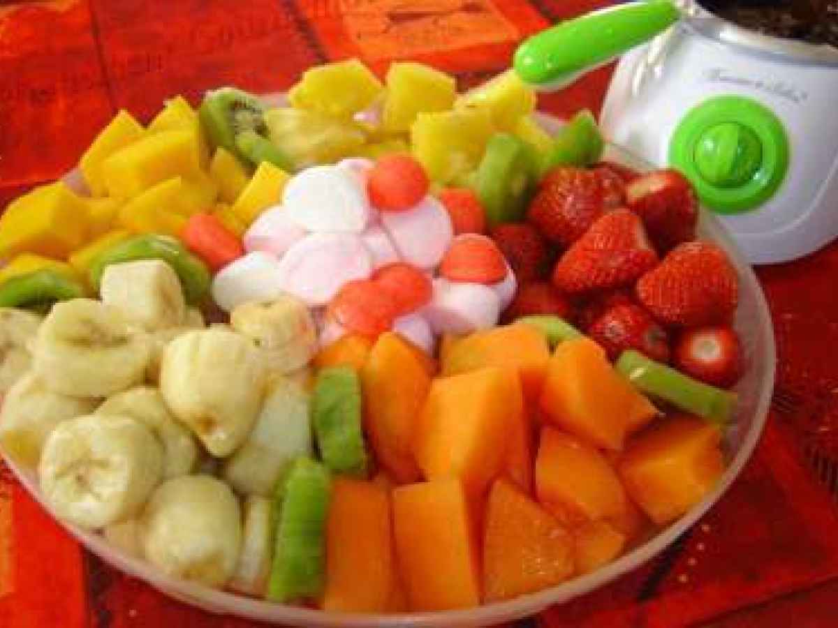 Fondue au chocolat 5 recettes sur Ptitchef